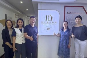 访企拓岗促合作，产教融合育美才｜我院赴美年美业教育开展走访交流